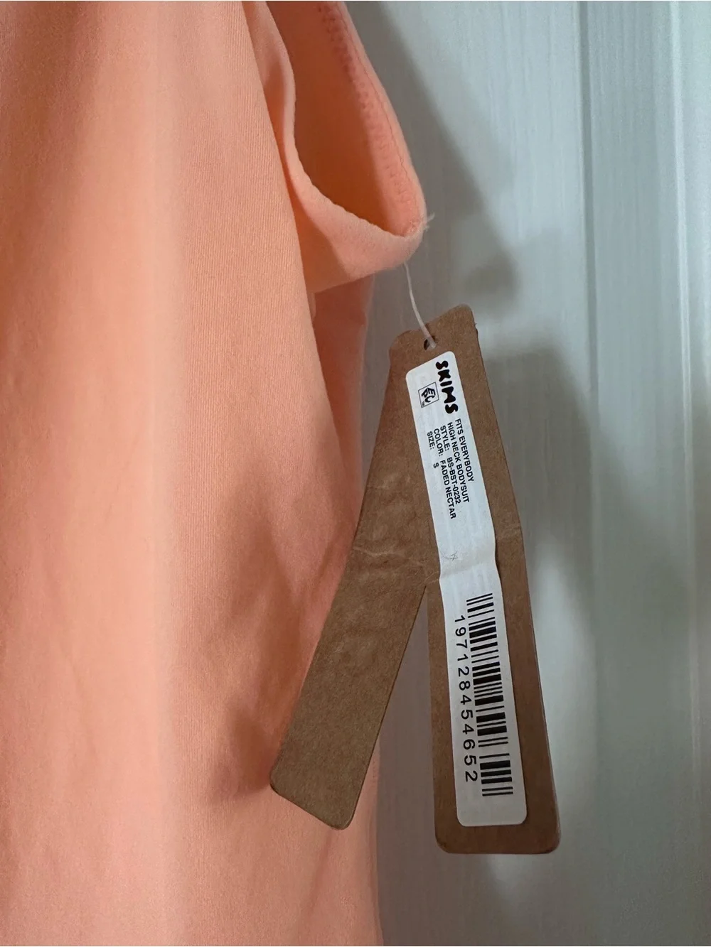 SKIMS Peach High-Neck Bodysuit - Picture 3 of 3